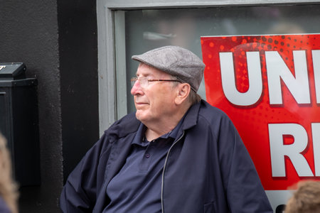 Dungloe, County Donegal, Ireland - July 31 2025 : Locals and visitors enjoy the Mary From Dungloe International Arts Festivalのeditorial素材