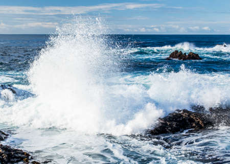 Big Sur Pacific Ocean coast in California.