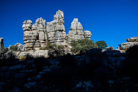 The Torcal de Antequera Natural Park contains one of the most impressive examples of karst landscape...