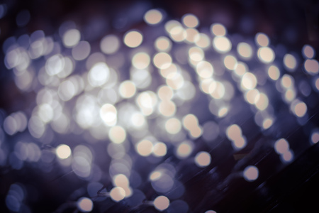 Abstract bokeh background. Christmas bokeh lights refocused blurred backgroundの写真素材