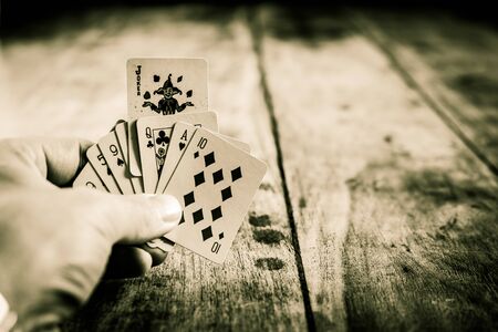 Playing Cards | Joker | Gambling and Gambler | Addiction to Gamblingの写真素材