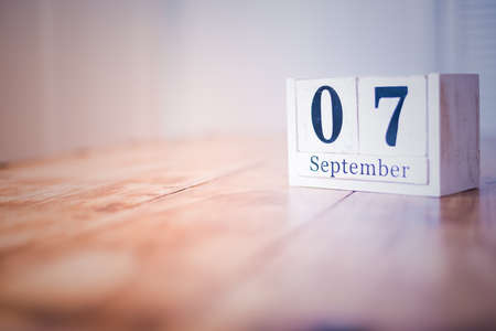 7 September - 7th of September - Happy Birthday - National Day - Anniversaryの写真素材