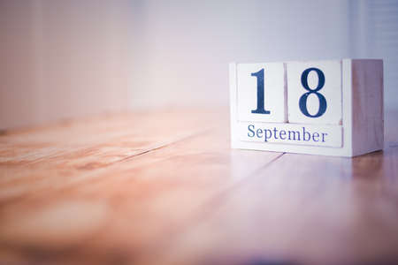 18 September - 18th of September - Happy Birthday - National Day - Anniversaryの写真素材