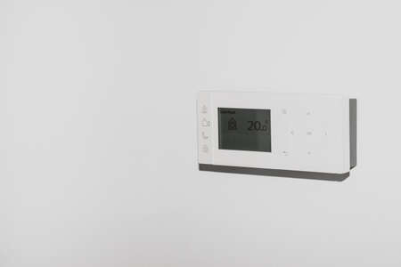 Modern digital programmable on a wallの写真素材
