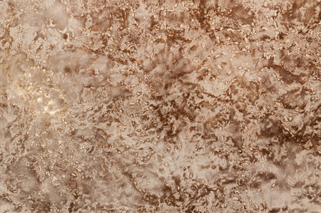 beautiful decorative plaster brown patternの写真素材
