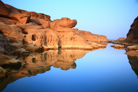 "Sampanbok" Grandcanyon of Thailand.の写真素材