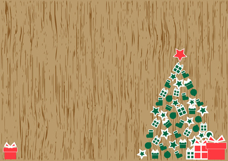 christmas treeのイラスト素材