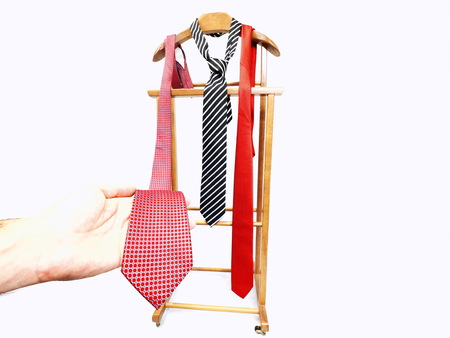 Ties collectionの写真素材