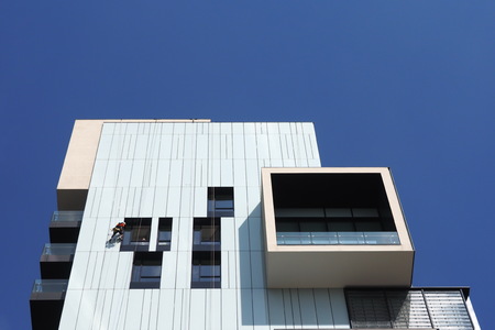 MILAN, ITALY, JUNE 3 2018: New Porta Nuova district, Milan, Lombardy, Italy.のeditorial素材