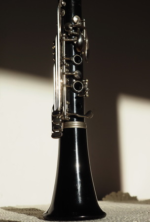 Clarinet in Bb, close up.の写真素材
