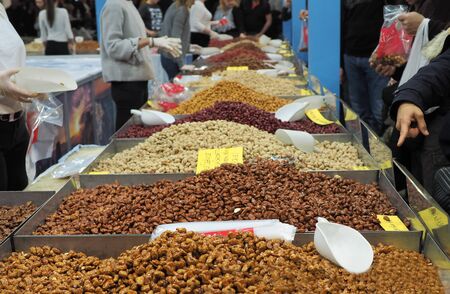 Rho, Milan, Italy: 1 December 2019: Artisans fairs trade show in Milan, Italy - stock images - December 2019のeditorial素材