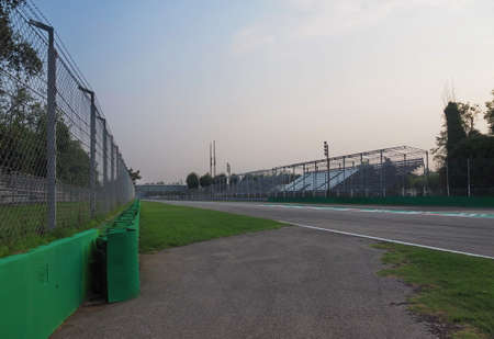 MONZA, ITALY - September 13, 2018: The Autodromo Nazionale Monza, a race track located in the city...