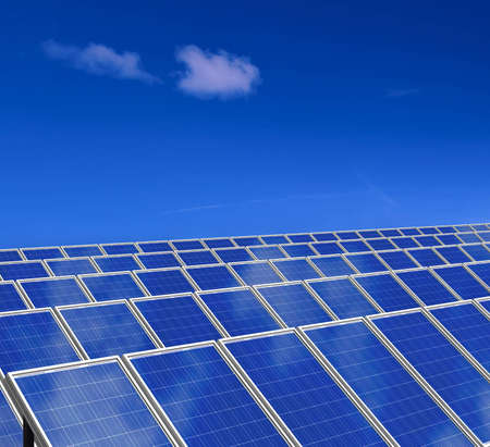Solar panel . Green energy from sun.