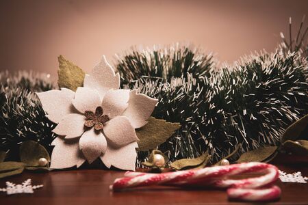 Holiday's  with Christmas decorationsの写真素材