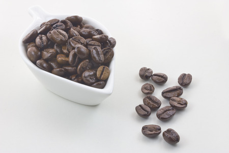 Roasted coffee seedsの写真素材