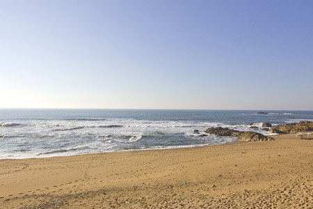 Empty beachの写真素材