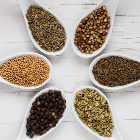 Whole spices and seeds