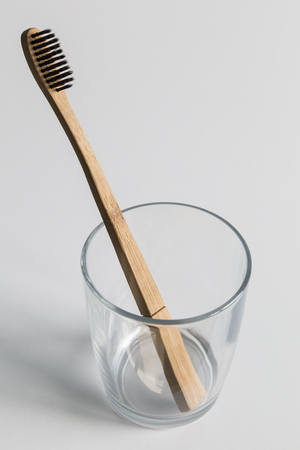 Bamboo Toothbrushの写真素材