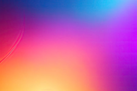 Blurred colored abstract background. Smooth transitions of iridescent colors. colorful gradient. ai generative.の素材