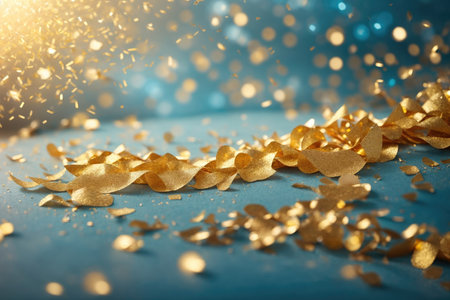 Congratulations banner Abstract luxury sparkly holiday background. ai generative.の素材