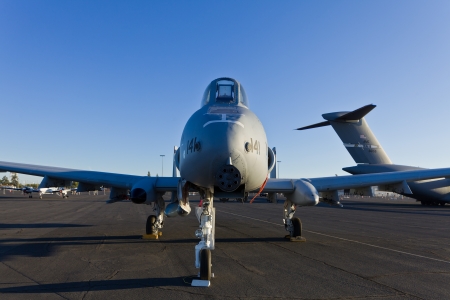 SACRAMENTO, CA - SEPT 8: USAF A-10 Thunderbolt II on display during California Capital Airshow on September 8, 2012 at Mather Airport, Sacramento, CA. のeditorial素材