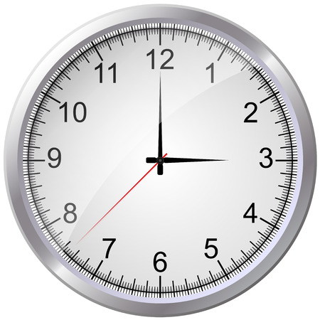 vector clockのイラスト素材