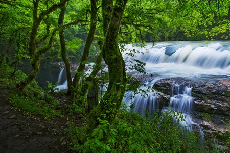 Gachedili canyon, Georgiaの写真素材