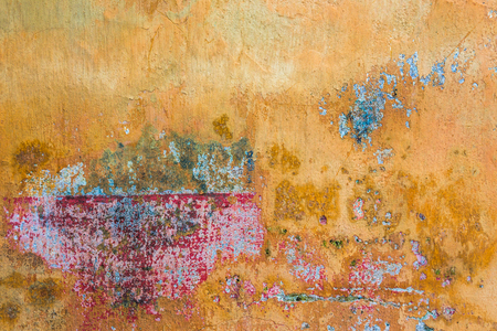 Colorful background pattern of old wallの写真素材