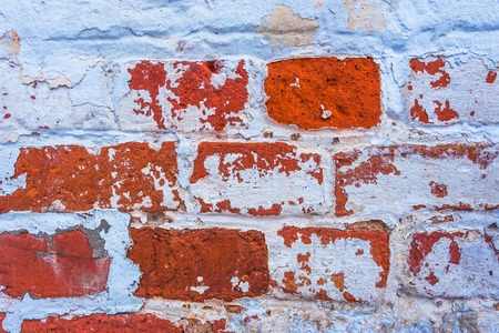Colorful background pattern of old wallの写真素材