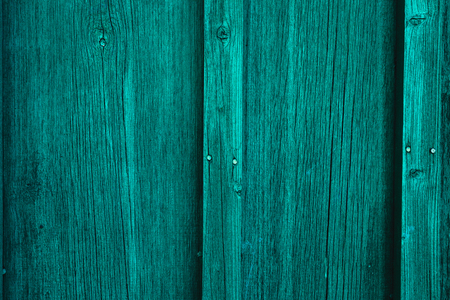 Vintage green wood panelの写真素材