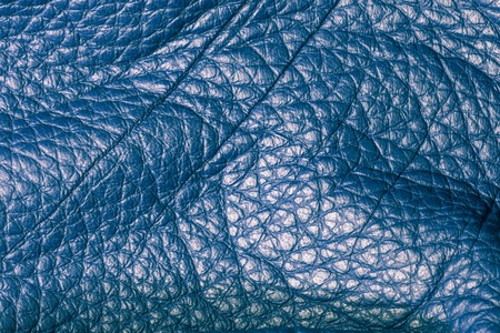 Dark blue Leather for Concept and Idea Style of Fine Leather Crafting, Handcrafts Work Space,...