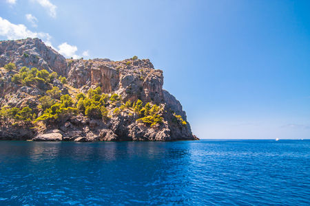 Seacoast of island Majorca. Near Cap de Formentorの写真素材