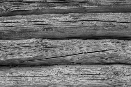 Old natural wood texture, background pattern of old woodの写真素材