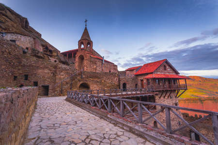 David Gareja cave monastery. Kakhetia, Georgia, Caucasus mountains.の写真素材