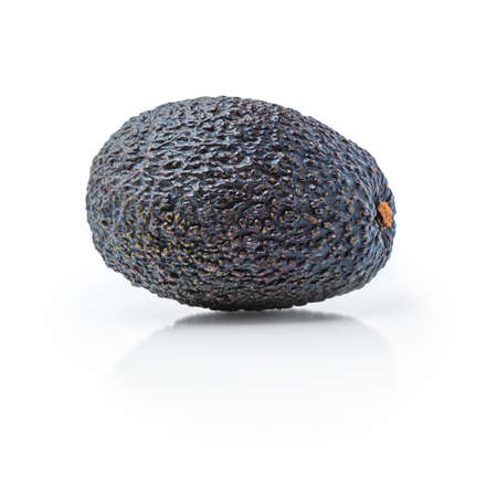 Avocado isolated on white background. Avocado close upの写真素材