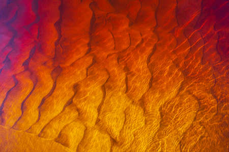 Fresh water on red planet, Mars water conceptの写真素材