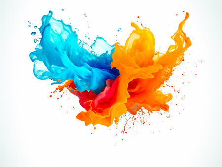Abstract art of colorsの素材