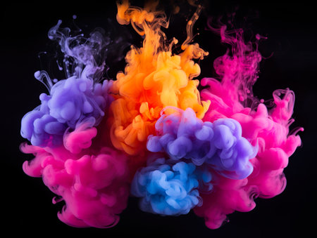 Abstract art of colorsの素材