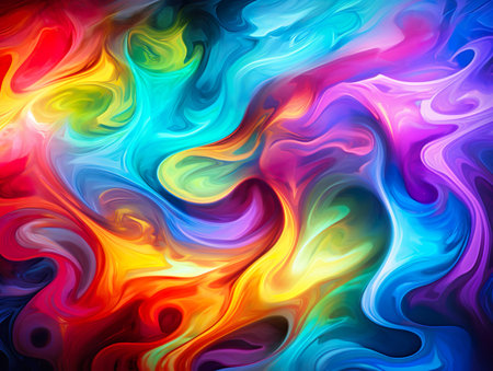 Abstract art of colorsの素材