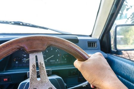 driving backgroundの写真素材