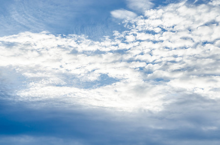 Blue sky backgroundの写真素材