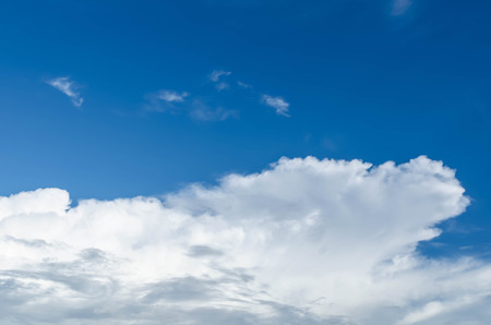 Cloudy sky backgroundの写真素材