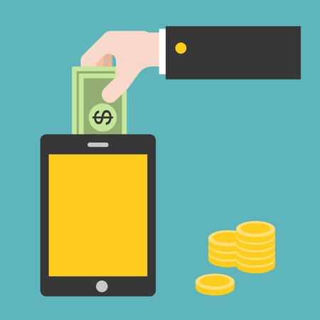 Vector set of concept for marketing and shopping online in e commerceのイラスト素材