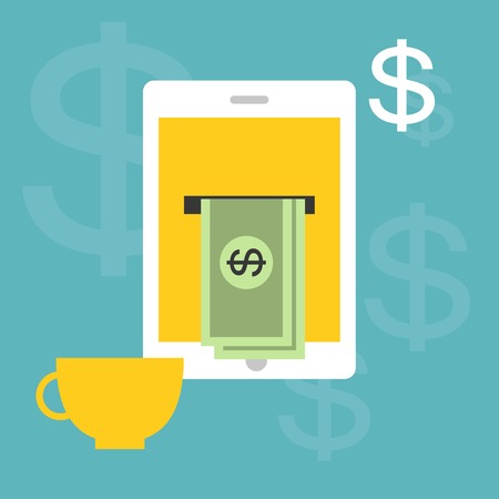 Vector set of concept for marketing and shopping online in e commerceのイラスト素材