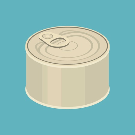 vector canned,flat designのイラスト素材