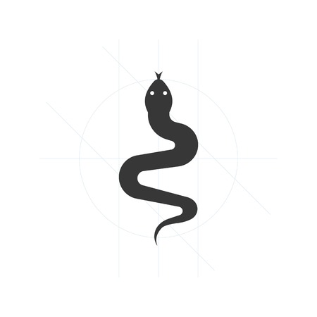 Snake icon,satan symbol