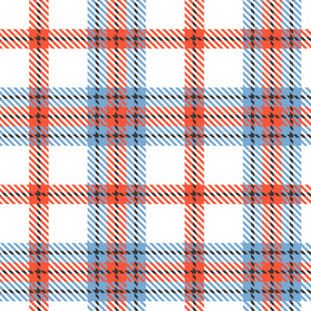 tartan seamless pattern background, flat design, no transparencyのイラスト素材