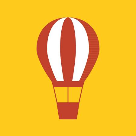 Vector balloon icon, flat designのイラスト素材