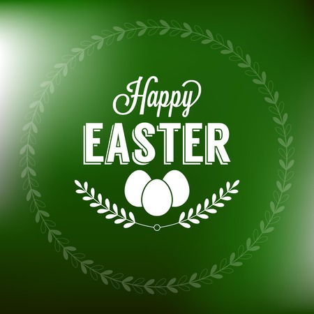 Happy easter cardのイラスト素材