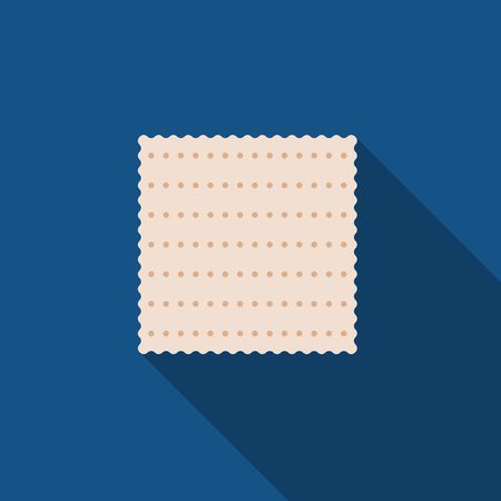 Matzah, Passover cracker vectorのイラスト素材